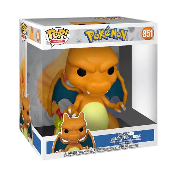 Pokémon Super Sized Jumbo Funko POP! Vinyl Figúrka Charizard (EMEA) 25 cm termékfotó