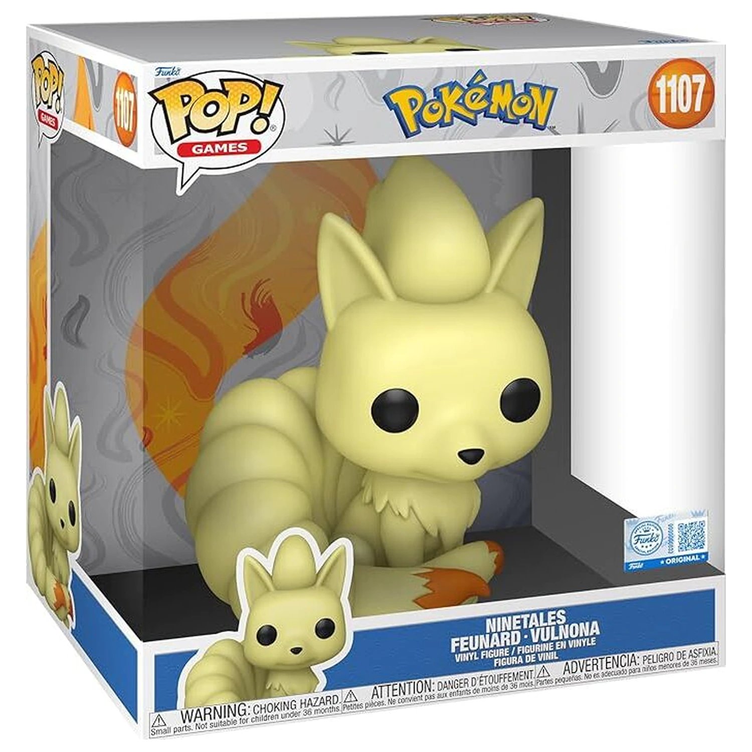 Pokemon Super Sized Jumbo Funko POP! Vinylová figúrka Ninetales 25 cm produktová fotografia