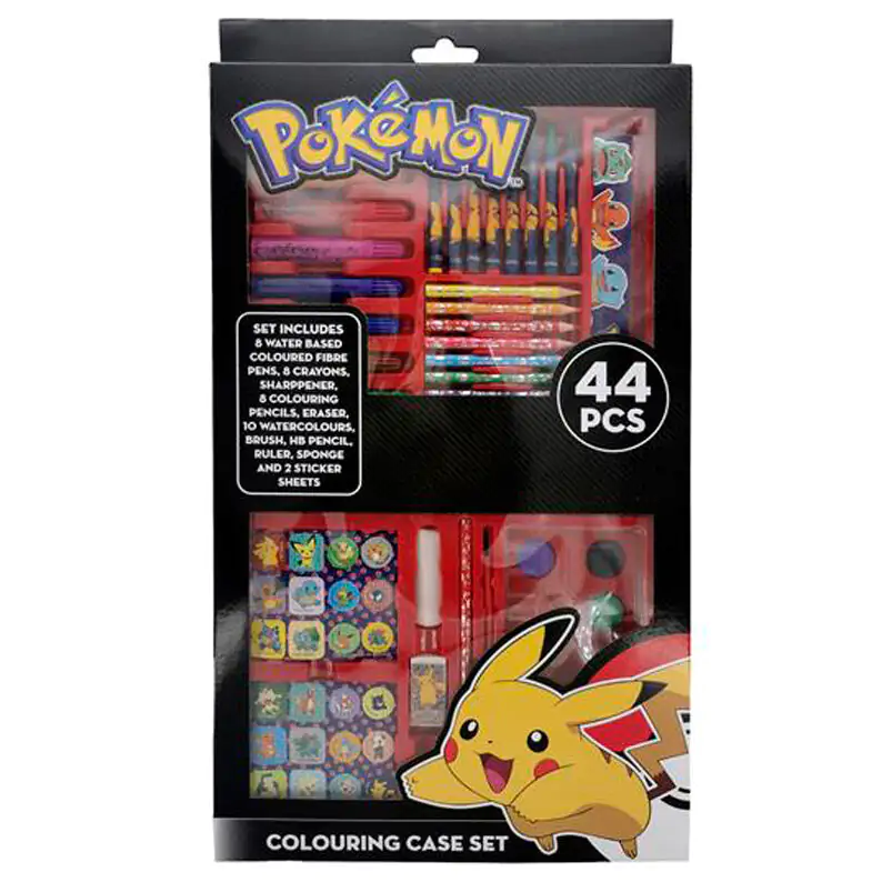 Pokémon art briefcase 44pcs termékfotó