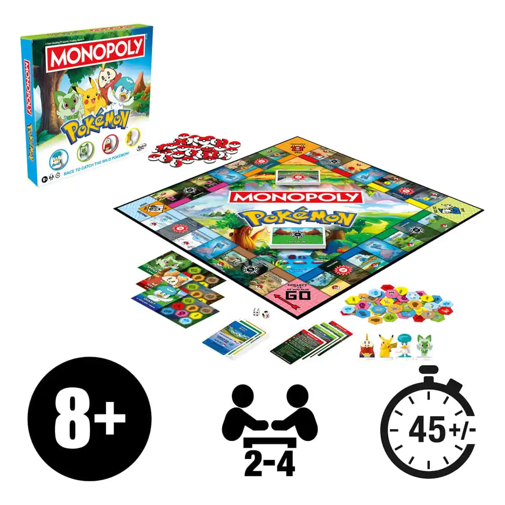 Pokémon Stolová Hra Monopoly *English Version* produktová fotografia