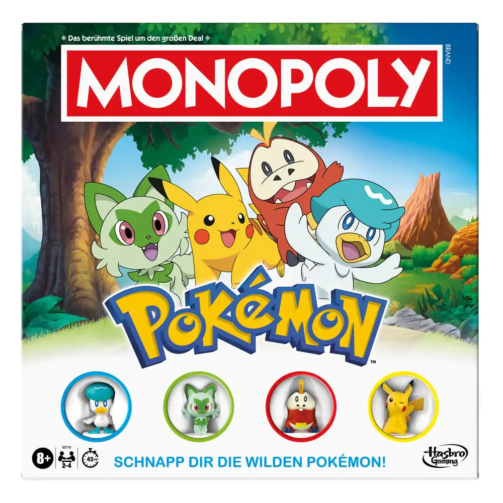 Pokémon stolová hra Monopoly *Nemecká verzia* produktová fotografia