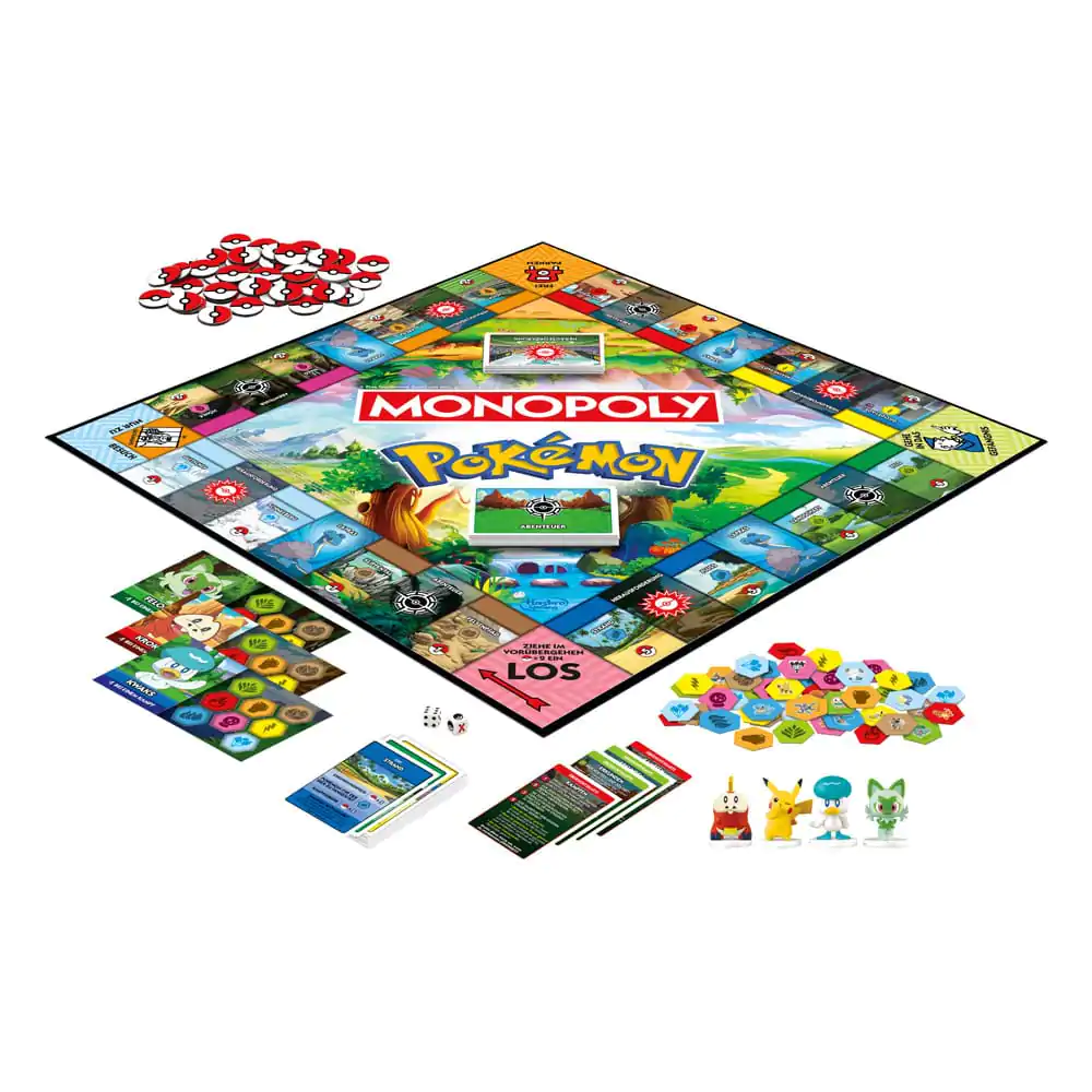 Pokémon stolová hra Monopoly *Nemecká verzia* produktová fotografia