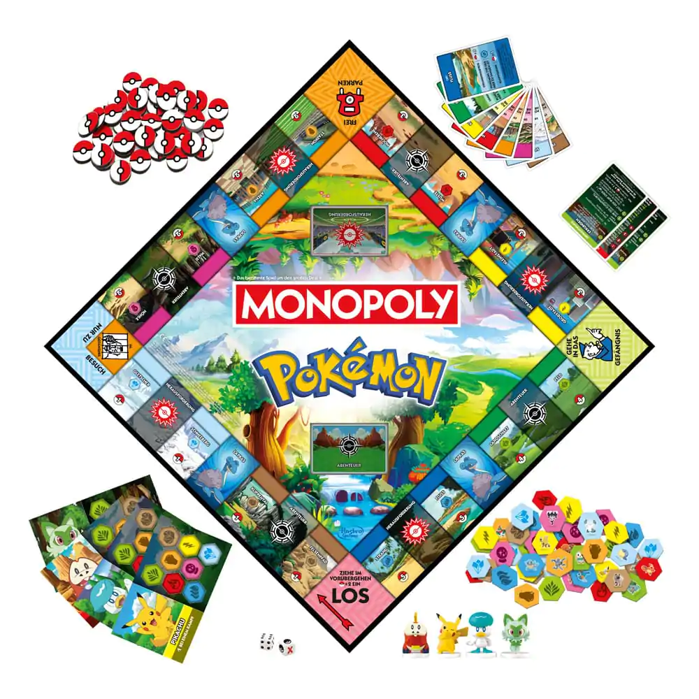 Pokémon stolová hra Monopoly *Nemecká verzia* produktová fotografia