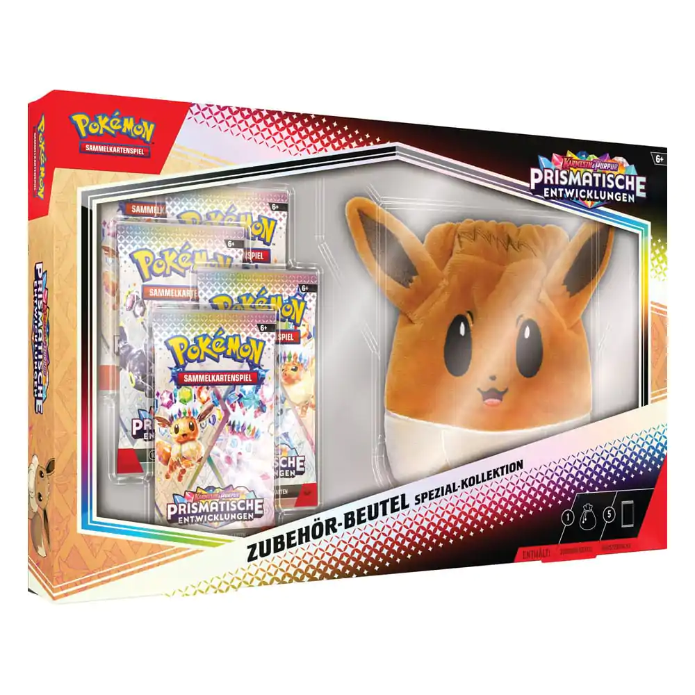 Pokémon TCG Accessory Pouch Collection Evoli *German Version* - Zbierka vreciek na príslušenstvo produktová fotografia