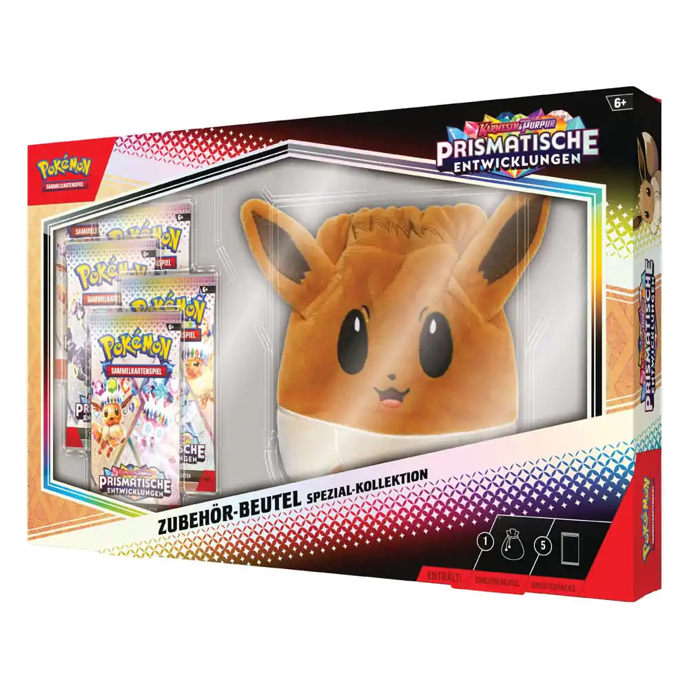 Pokémon TCG Accessory Pouch Collection Evoli *German Version* - Zbierka vreciek na príslušenstvo produktová fotografia