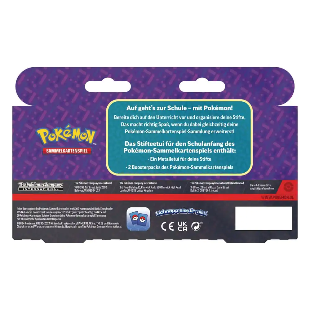 Pokémon TCG Back to School Ceruzuvá plechová škatuľka *Nemecká verzia* termékfotó