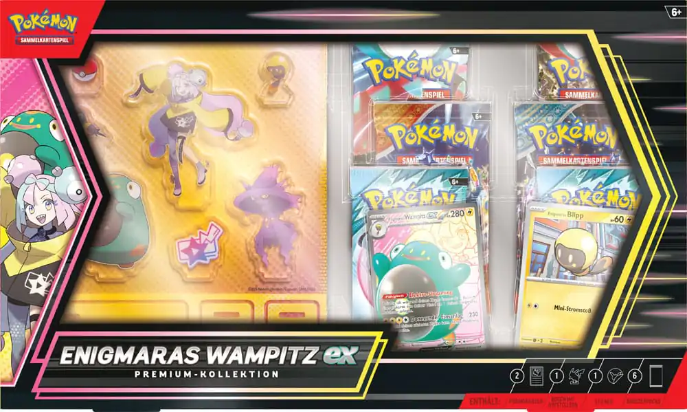 Pokémon TCG EX Premium Collection Einigmaras Wampitz 2025 *German Version* Prémiová kolekcia produktová fotografia