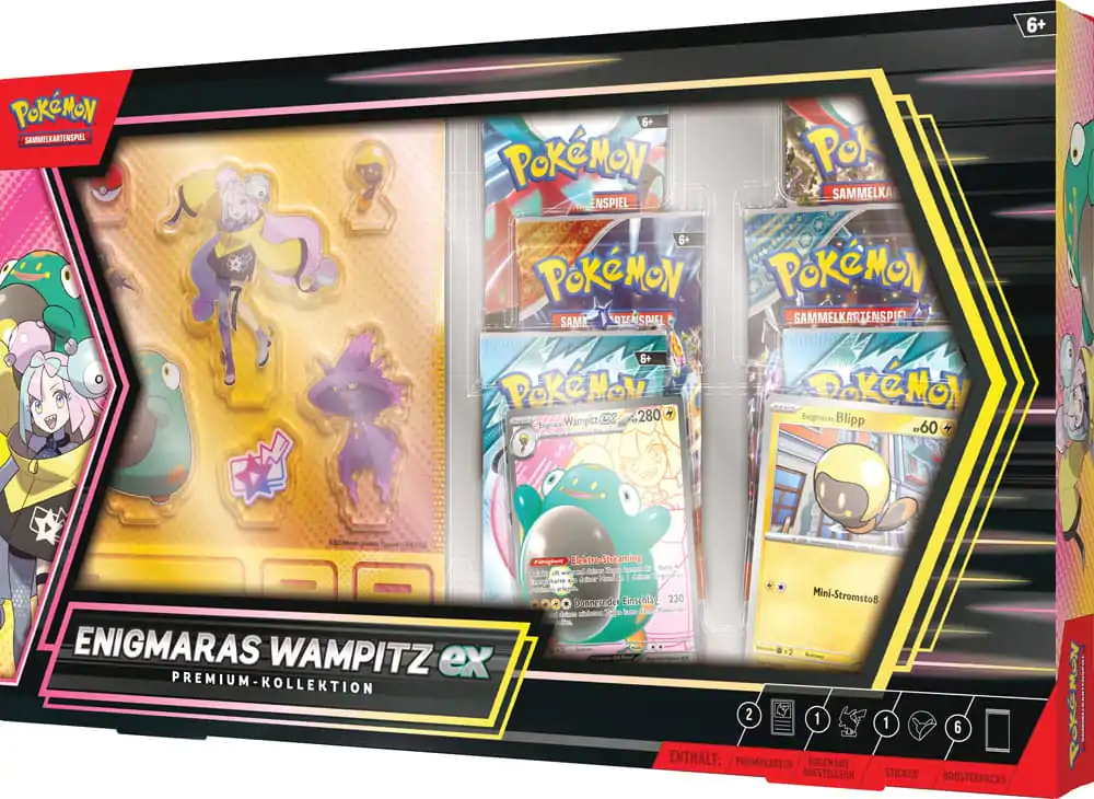 Pokémon TCG EX Premium Collection Einigmaras Wampitz 2025 *German Version* Prémiová kolekcia produktová fotografia