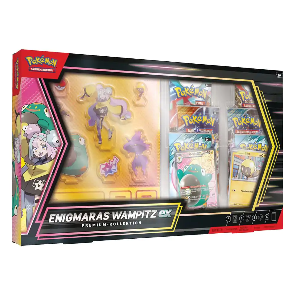 Pokémon TCG EX Premium Collection Einigmaras Wampitz 2025 *German Version* Prémiová kolekcia produktová fotografia