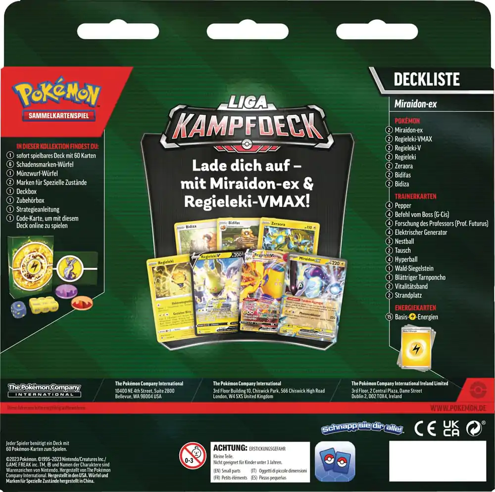 Pokémon TCG Liga Bojová sada November 2023 *German Version* produktová fotografia