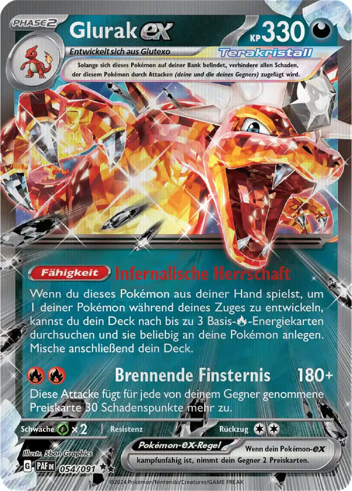 Pokémon TCG Špeciálna kolekcia Glurak 2025 *German Version* produktová fotografia