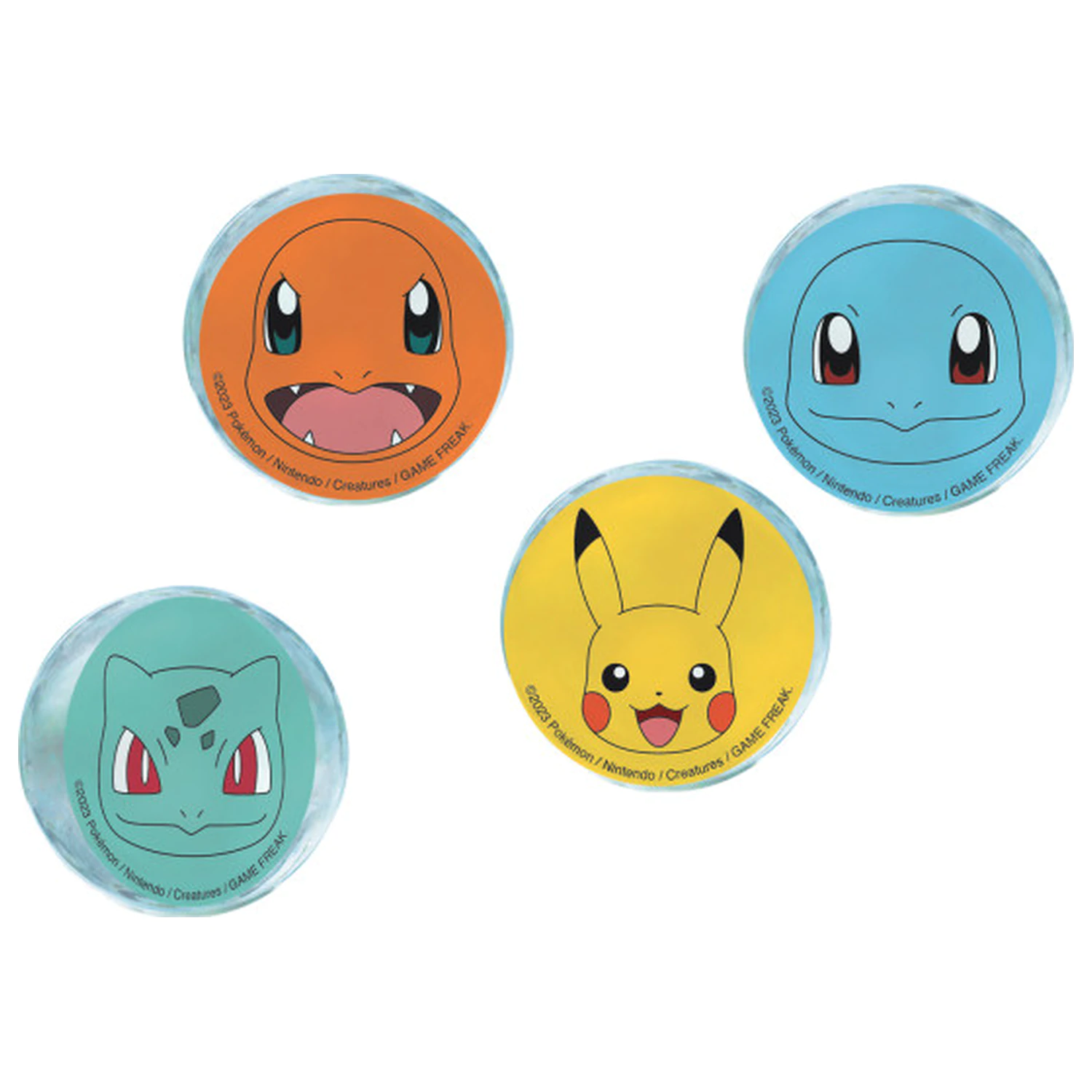 Pokémon Thunder gumová lopta, 4-balenie produktová fotografia