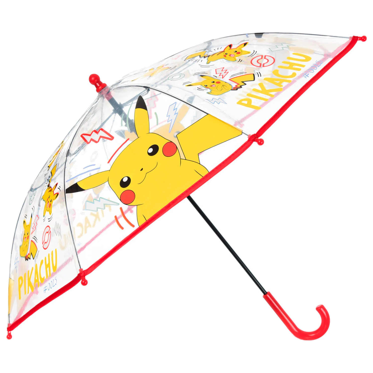 Pokemon Thunder Kids Priehľadný Dáždnik Ø72 cm produktová fotografia