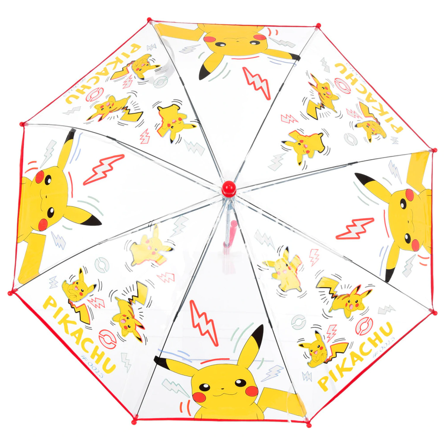 Pokemon Thunder Kids Priehľadný Dáždnik Ø72 cm produktová fotografia