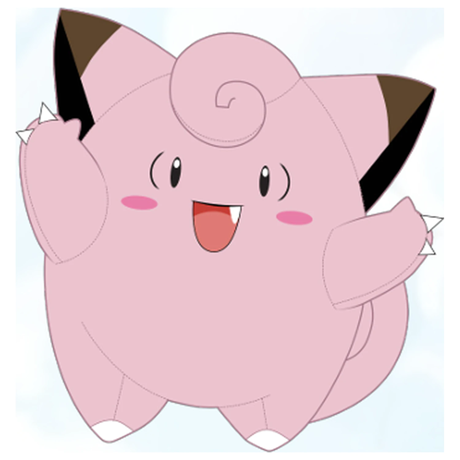 Pokémon Valentine's Clefairy plyšák 20cm produktová fotografia