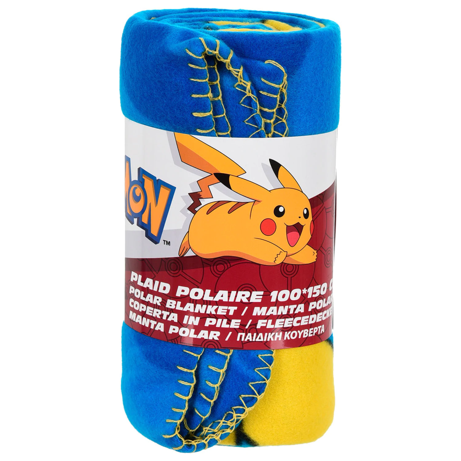 Pokémon Wave flísová deka produktová fotografia