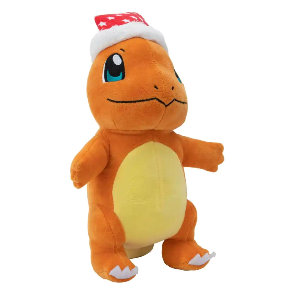 Pokémon Plyšová figúrka Zimný Charmander s vianočnou čiapkou 20 cm termékfotó