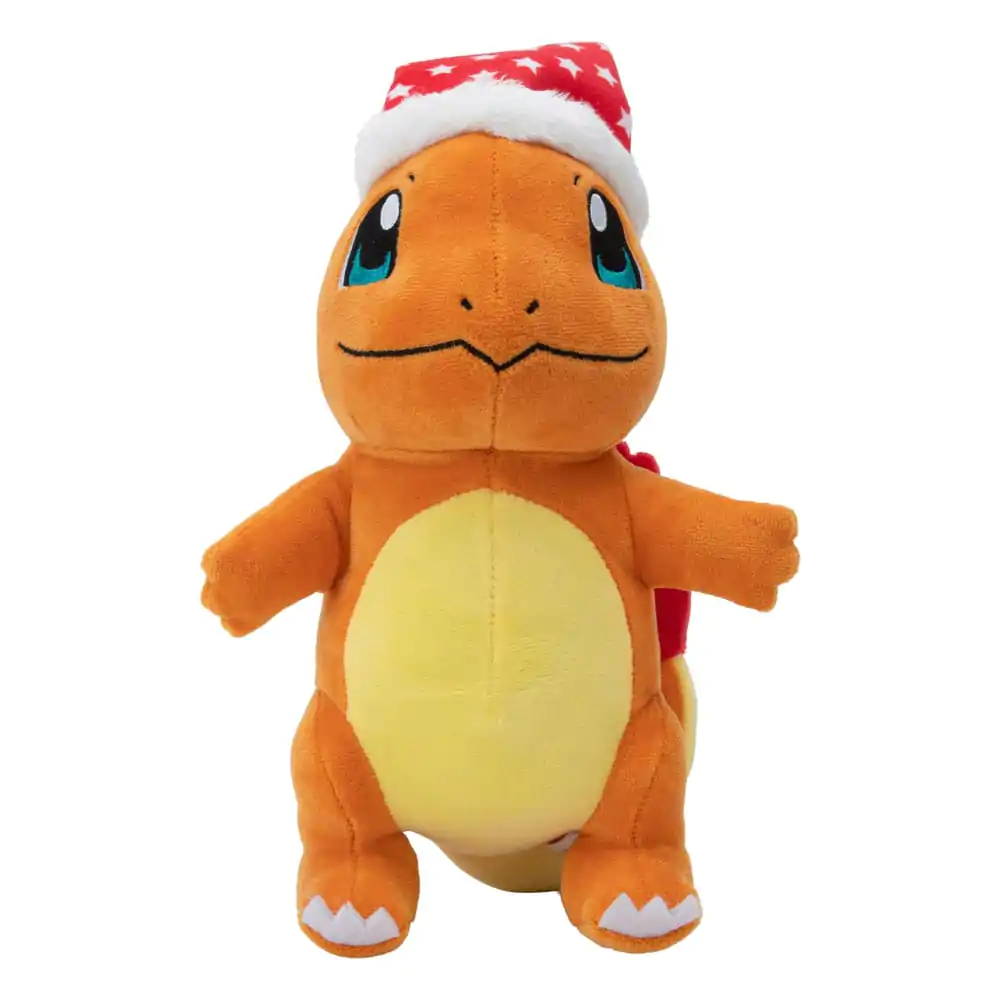 Pokémon Plyšová figúrka Zimný Charmander s vianočnou čiapkou 20 cm termékfotó