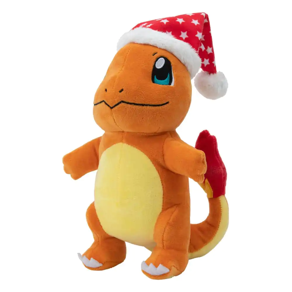 Pokémon Plyšová figúrka Zimný Charmander s vianočnou čiapkou 20 cm termékfotó