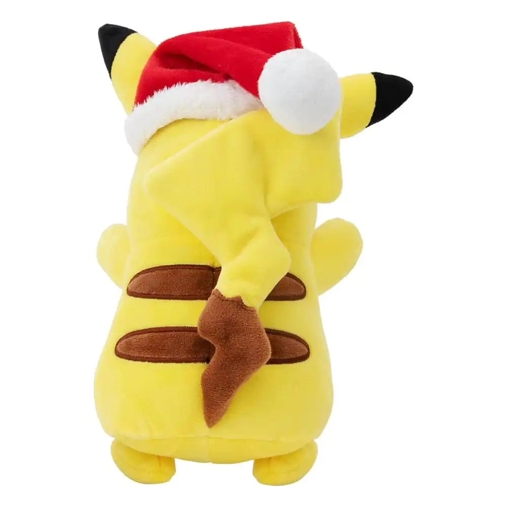 Pokémon plyšová figúrka Zimska Pikachu s čiapkou Santa Clausa 20 cm termékfotó