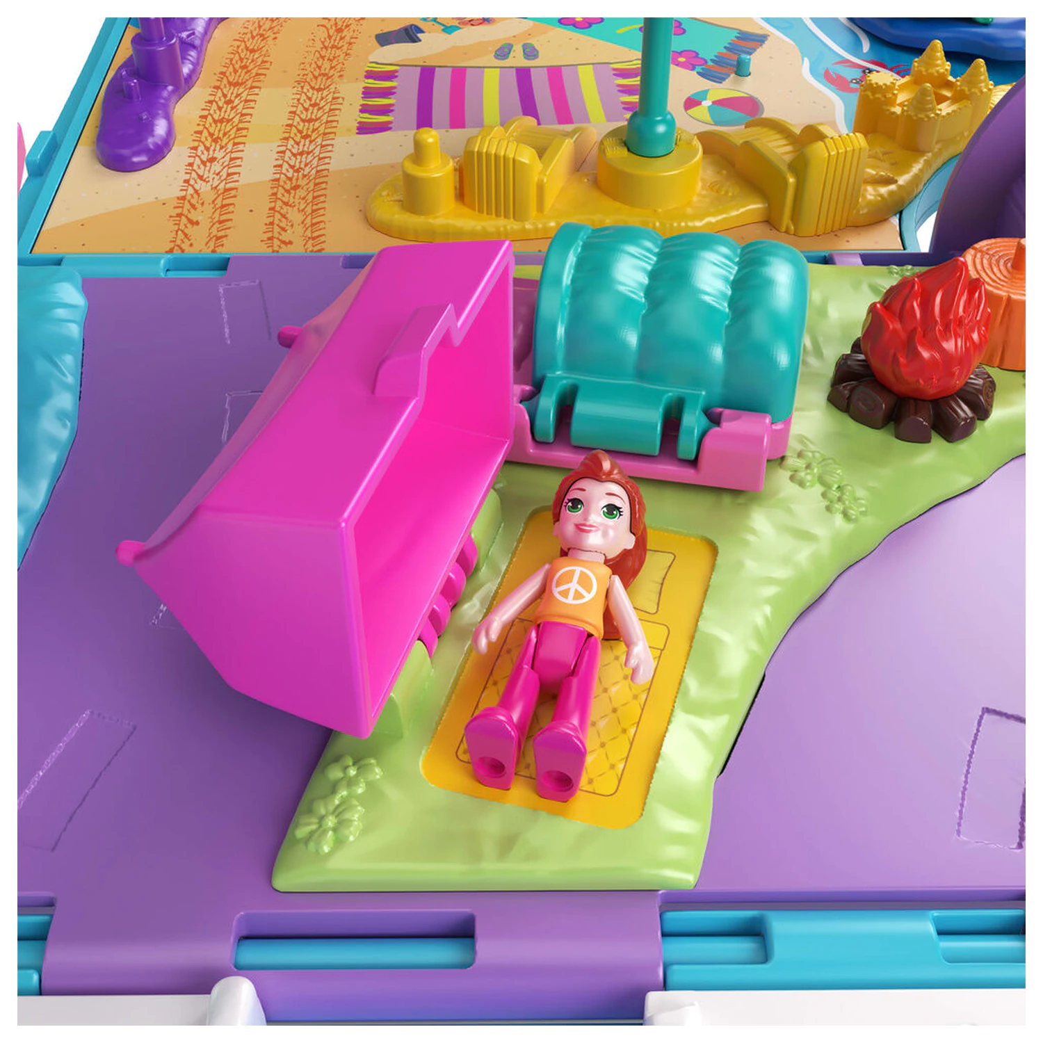 Polly Pocket Animal Adventure Van súprava na hranie produktová fotografia
