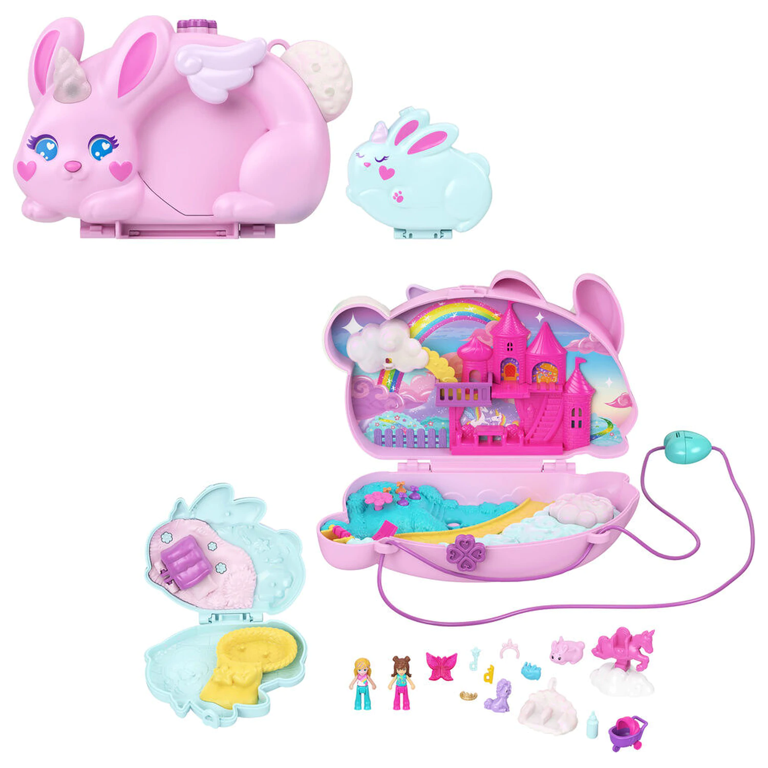 Polly Pocket Zajačiková herná súprava produktová fotografia