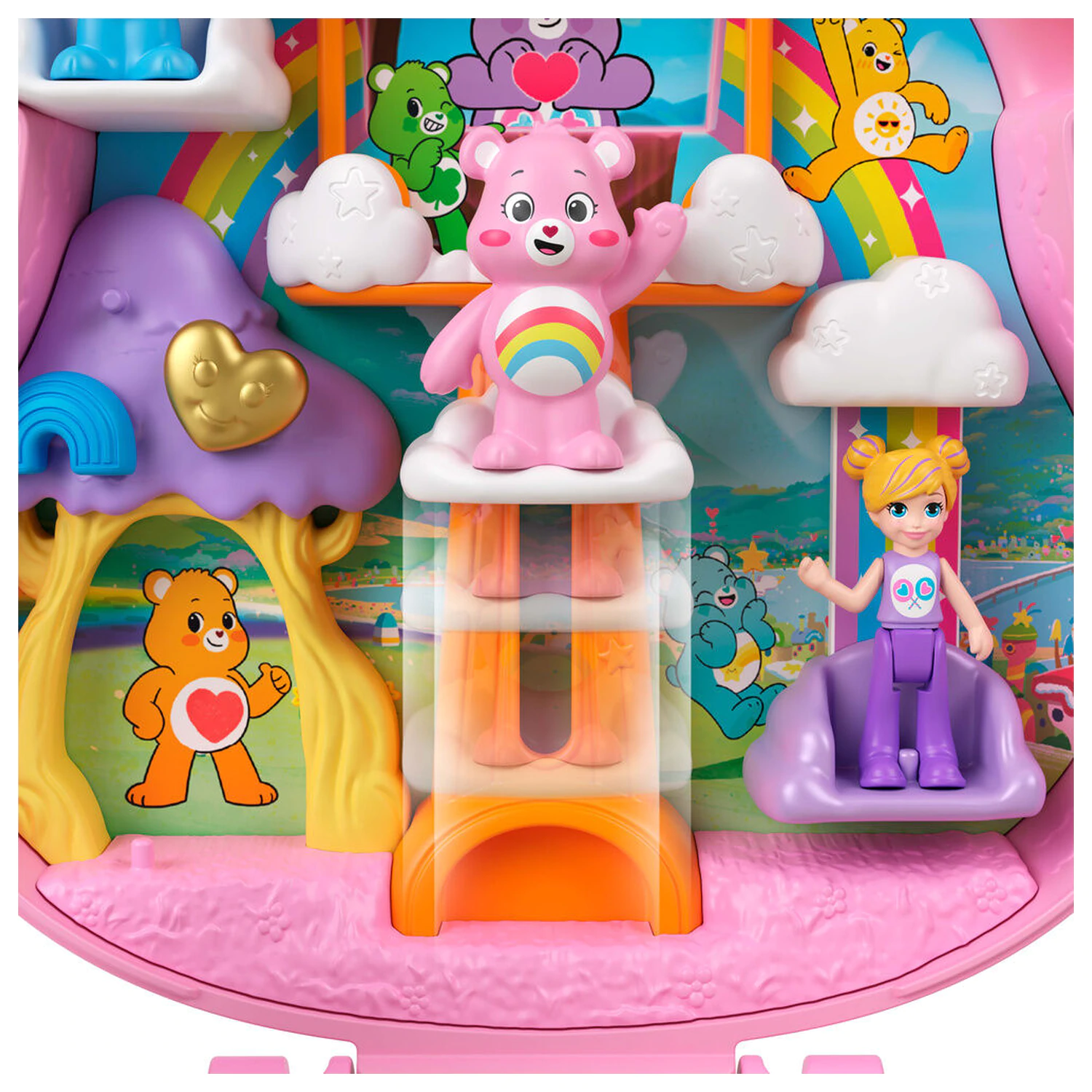Polly Pocket Care Bears truhlica hracia súprava produktová fotografia