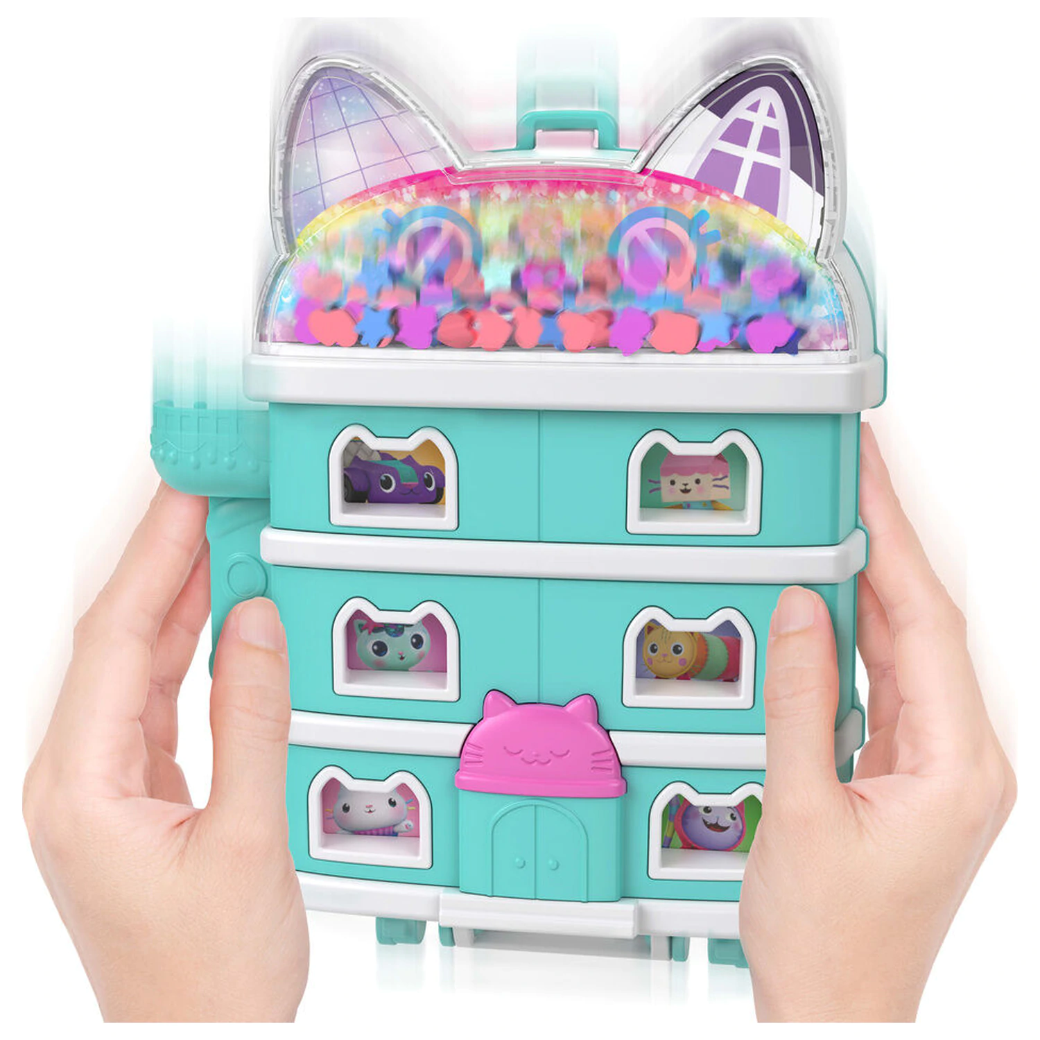 Polly Pocket Gabbys Dollhouse truhlica hrací set produktová fotografia