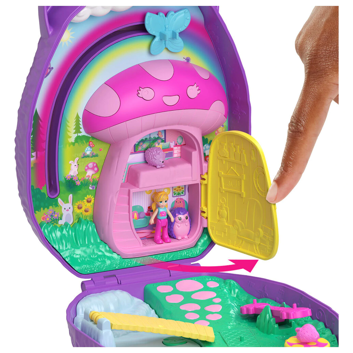 Polly Pocket herný set Mama Ježko a bábätko produktová fotografia