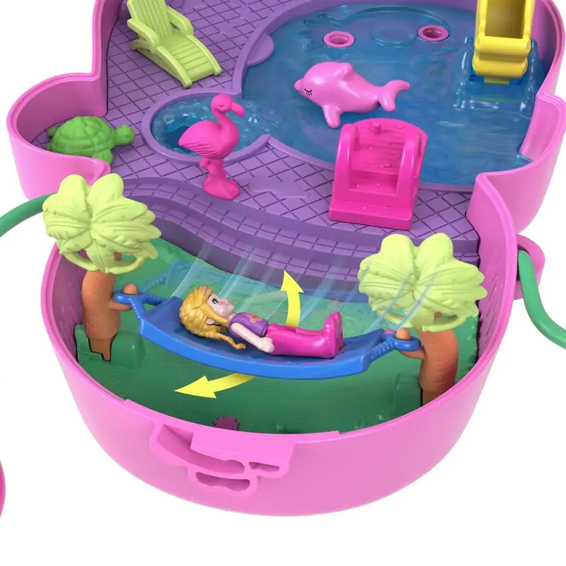 Polly Pocket Mama monkey and baby bag playset termékfotó