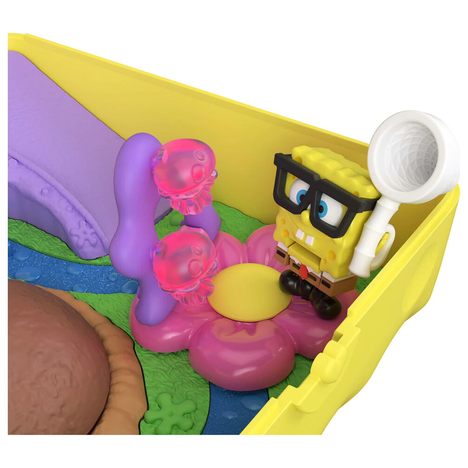 Polly Pocket SpongeBob truhlicová hracia súprava produktová fotografia