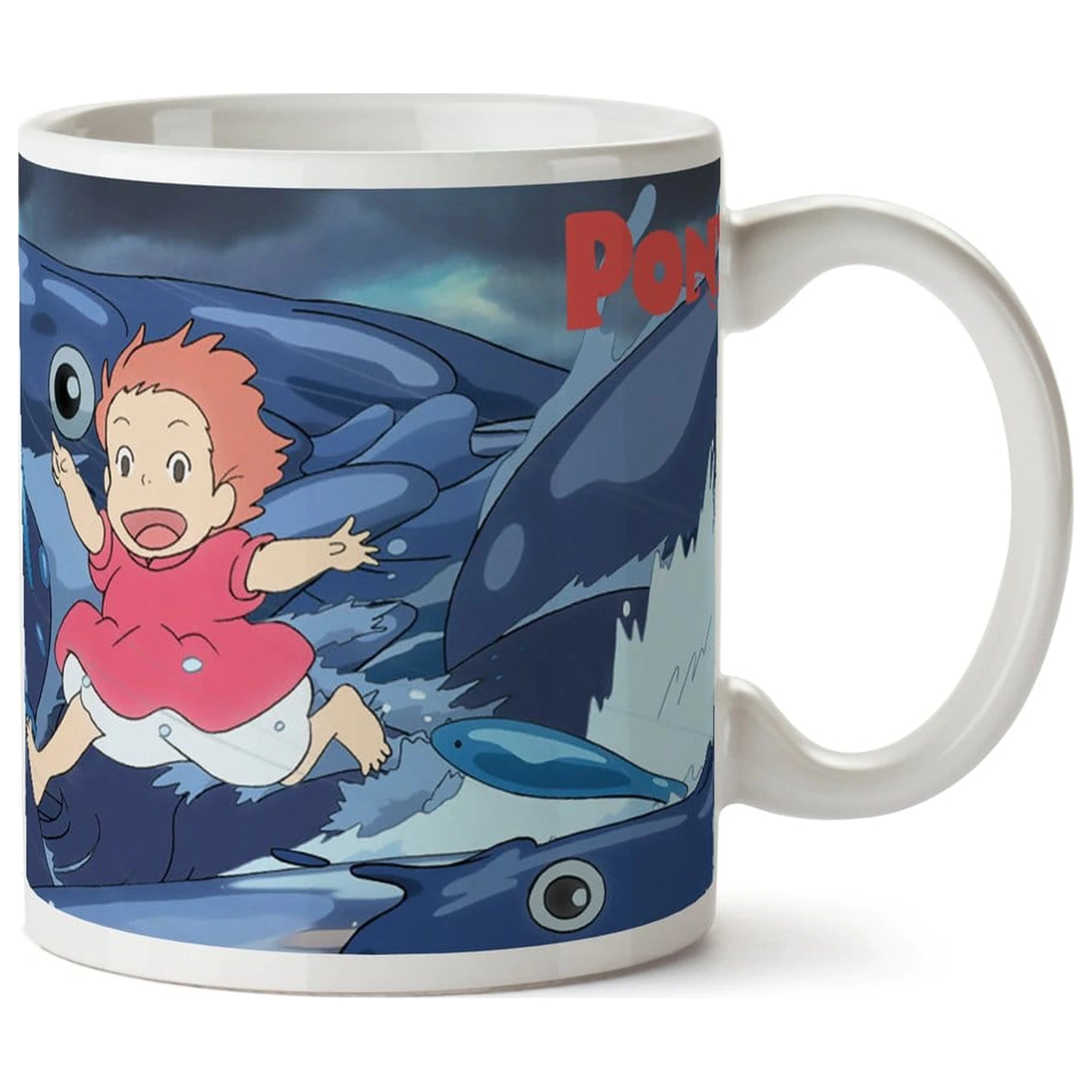 Ponyo hrnček Waves produktová fotografia