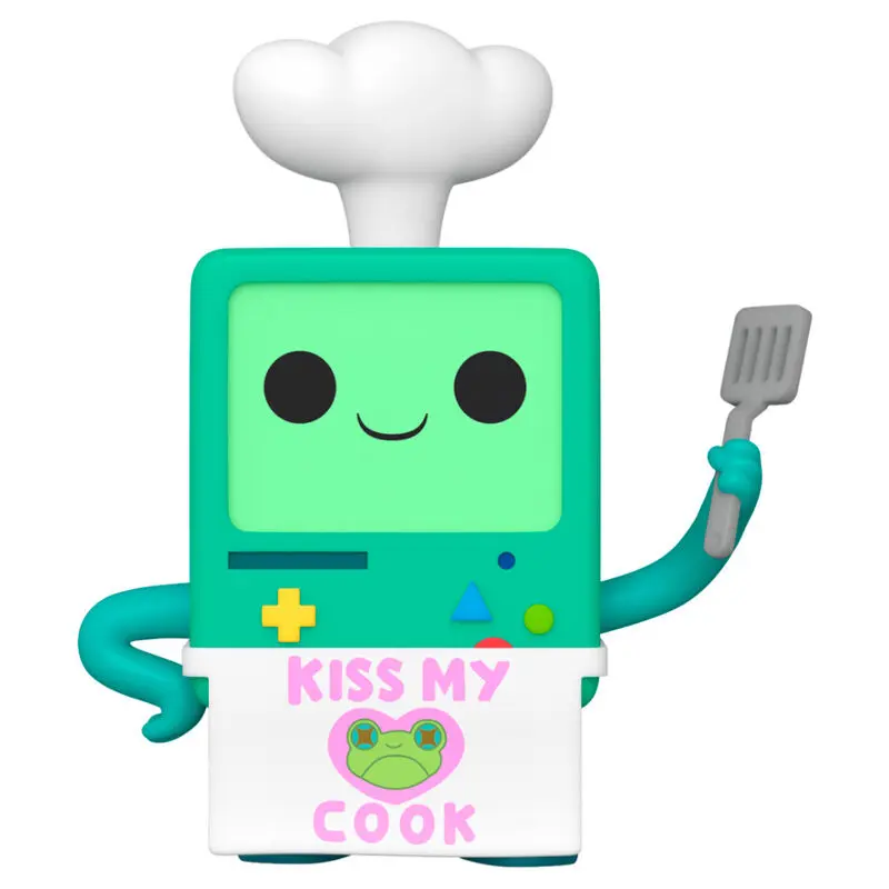 Adventure Time POP! Animation vinylová figúrka BMO Kiss my Cook 9 cm produktová fotografia