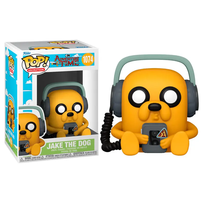 Adventure Time POP! Animation vinylová figúrka Jake s kazetovým prehrávačom 9 cm produktová fotografia