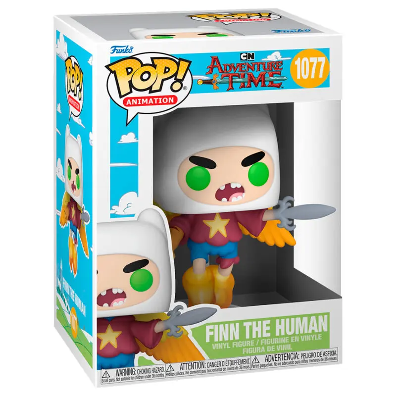 Adventure Time POP! Animation vinylová figúrka Ultimate Wizard Finn 9 cm produktová fotografia