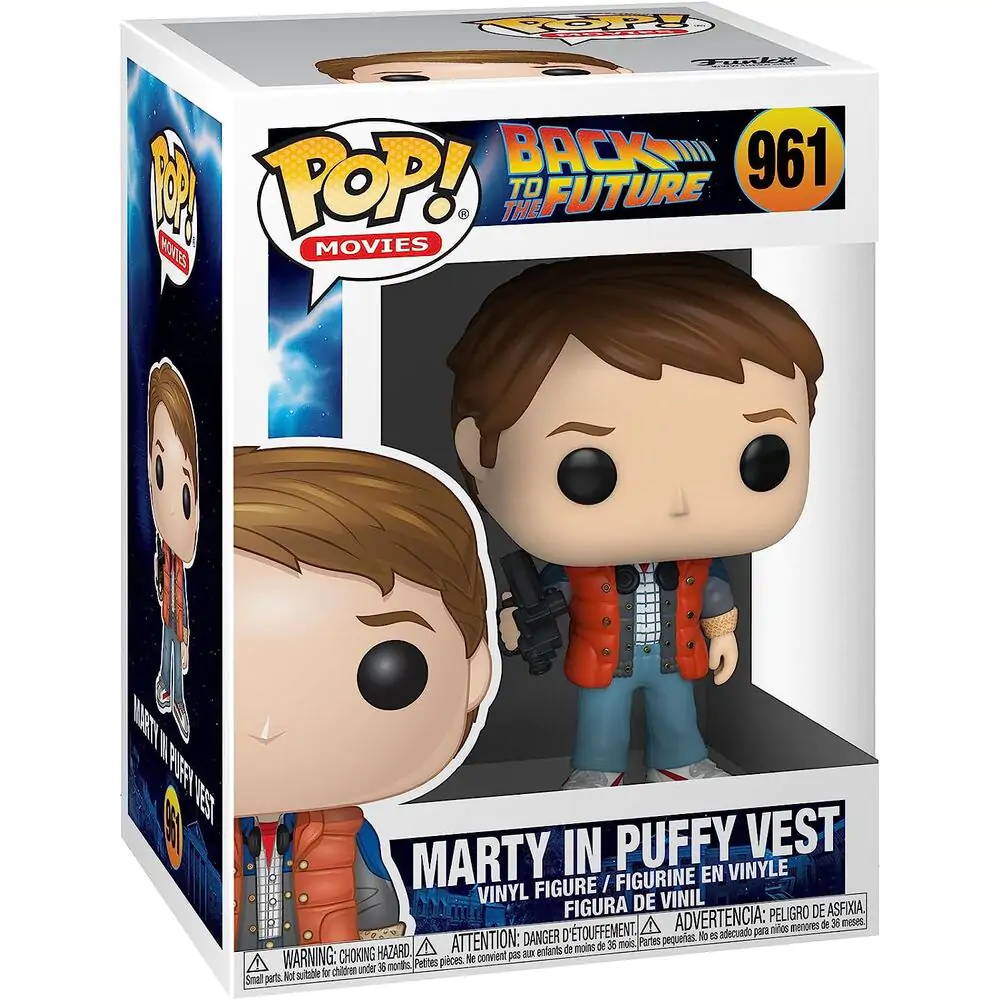 Back to the Future POP! Vinyl Figúrka Marty Púchovke Veste 9 cm termékfotó