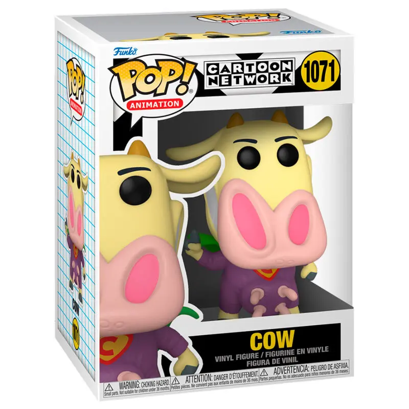 Cow and Chicken POP! Animation vinylová figúrka Super Cow 9 cm produktová fotografia