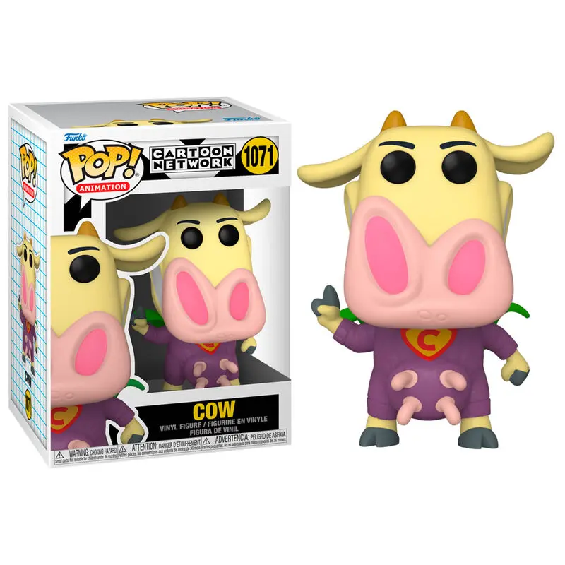 Cow and Chicken POP! Animation vinylová figúrka Super Cow 9 cm produktová fotografia