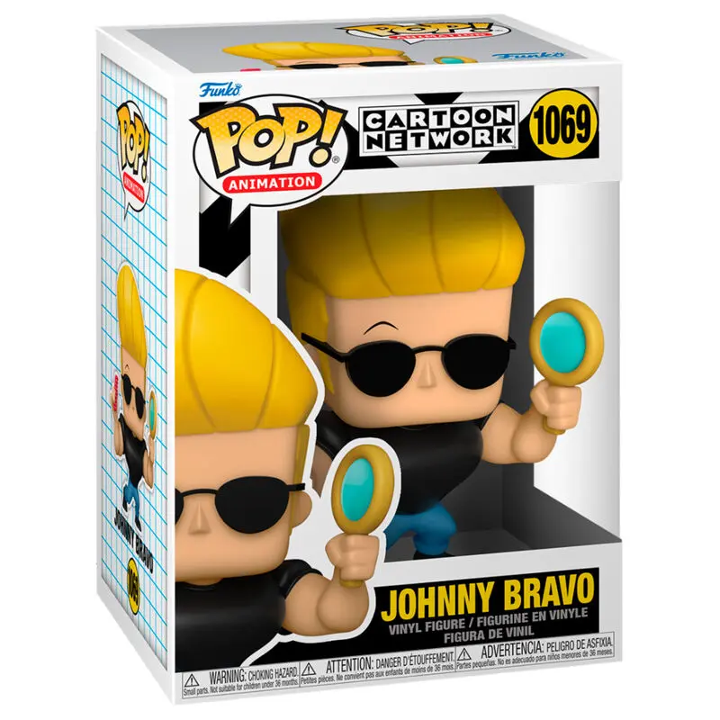 Johnny Bravo POP! Animation Vinylová figúrka Johnny s zrkadlom a hrebeňom 9 cm produktová fotografia