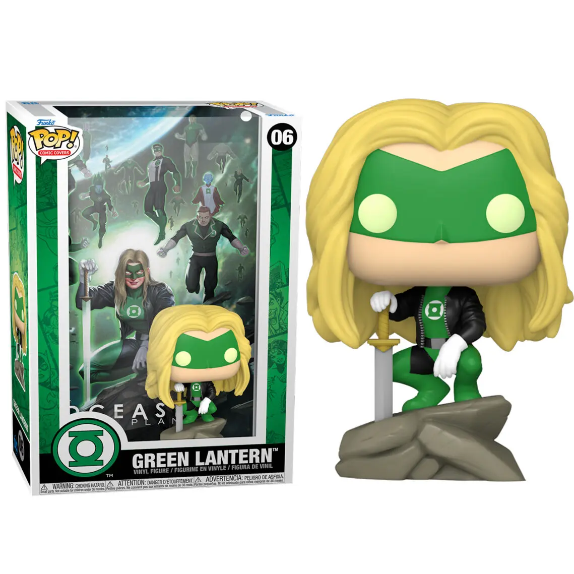 DC POP! Comic Cover Vinyl figúrka DCeased Green Lantern 9 cm termékfotó