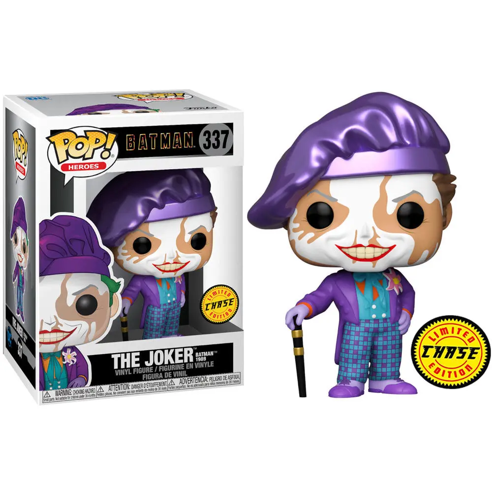 Figúrka POP DC Comics Batman 1989 Joker with Hat Chase produktová fotografia