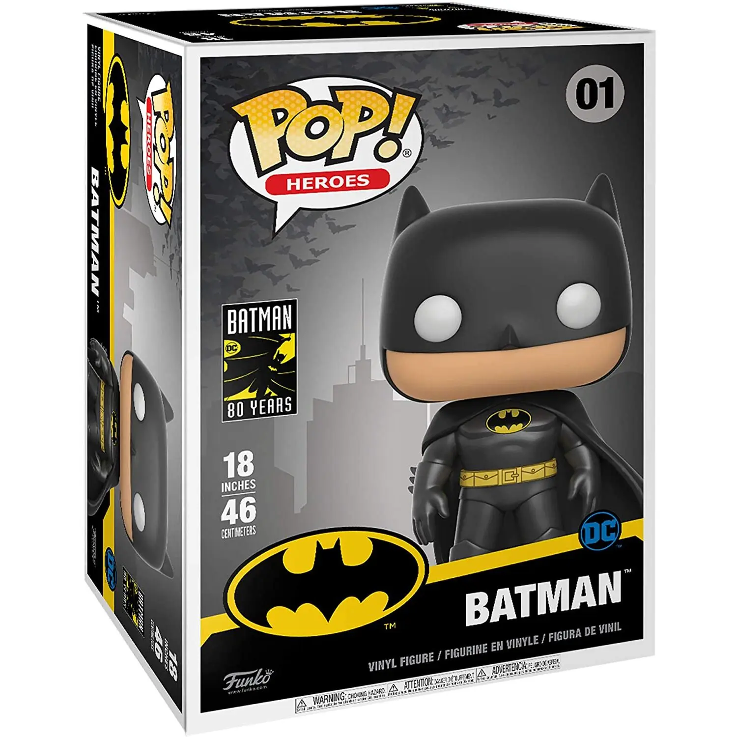 DC Comics Super Sized POP! Heroes Vinylová figúrka Batman 48 cm produktová fotografia