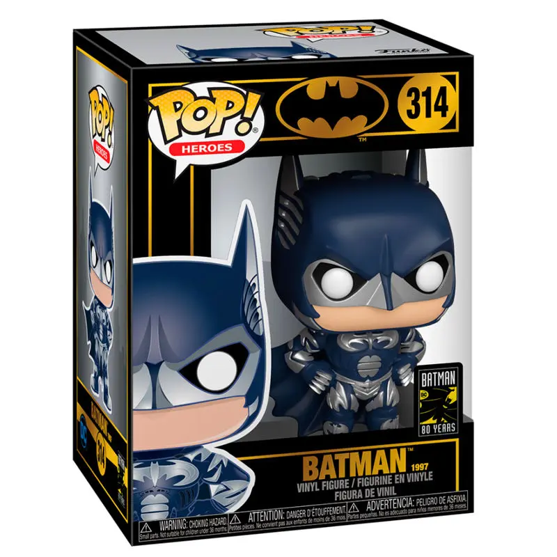 Batman 80th POP! Heroes Vinylová figúrka Batman (1997) 9 cm produktová fotografia