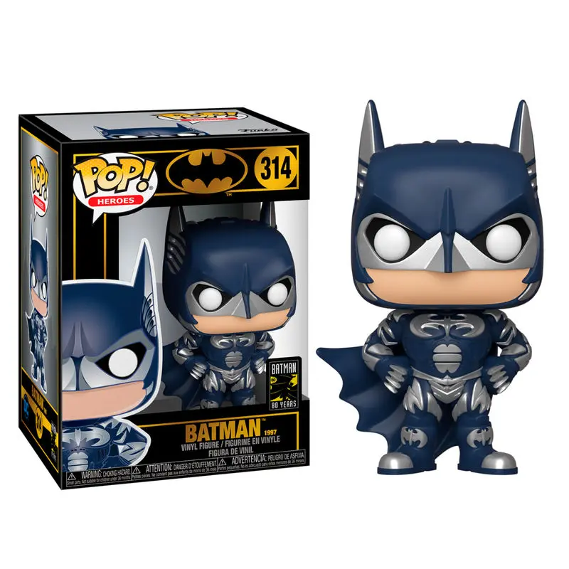 Batman 80th POP! Heroes Vinylová figúrka Batman (1997) 9 cm produktová fotografia