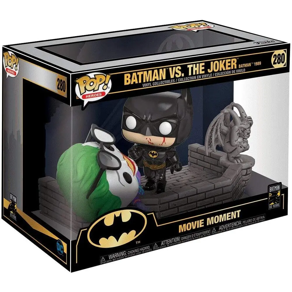 Batman 80th POP Moment! Vinylové figúrky 2-Pack Batman & Joker (1989) 9 cm produktová fotografia