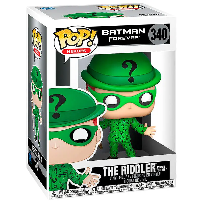 Batman Forever POP! Heroes Vinilová figúrka Riddler 9 cm termékfotó