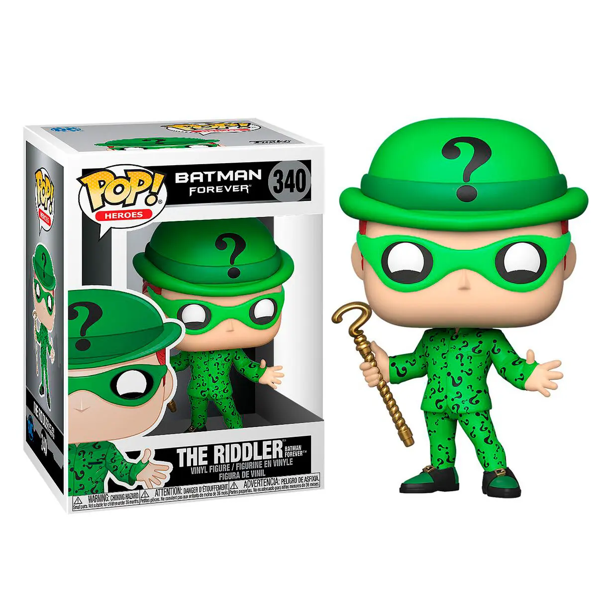 Batman Forever POP! Heroes Vinilová figúrka Riddler 9 cm termékfotó