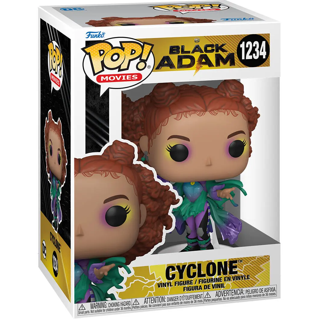 Black Adam POP! Movies Vinylová figúrka Cyclone 9 cm produktová fotografia