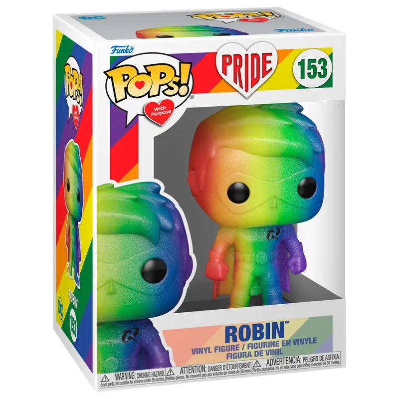 Pride 2022 DC Comics POP! Heroes Vinyl figúrka Robin 9 cm termékfotó