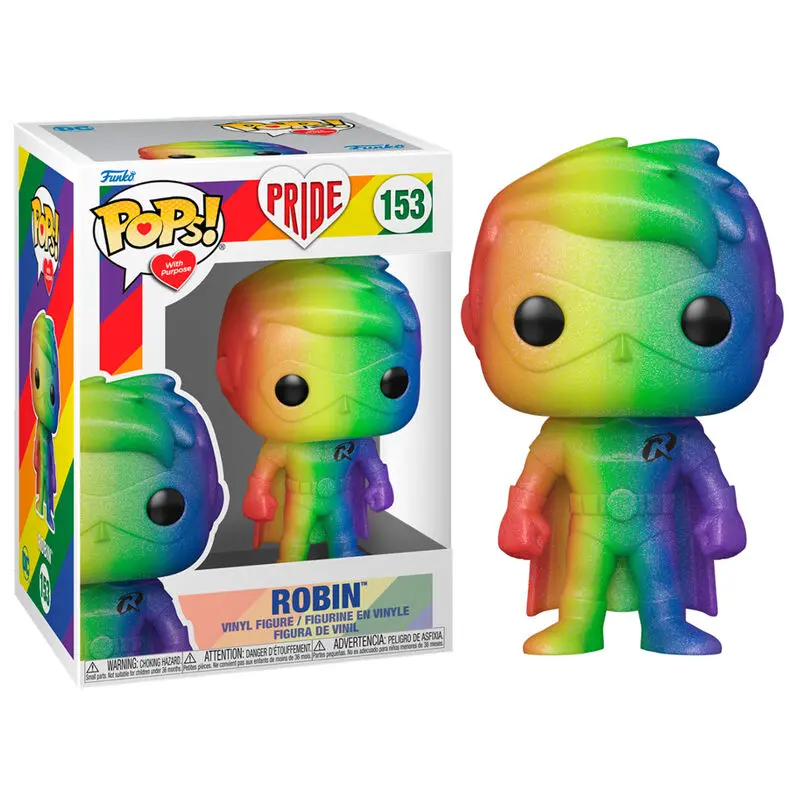 Pride 2022 DC Comics POP! Heroes Vinyl figúrka Robin 9 cm termékfotó